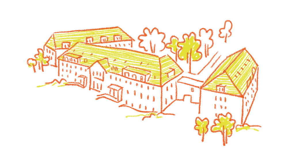 Illustration des Wohngebiets Ro70.